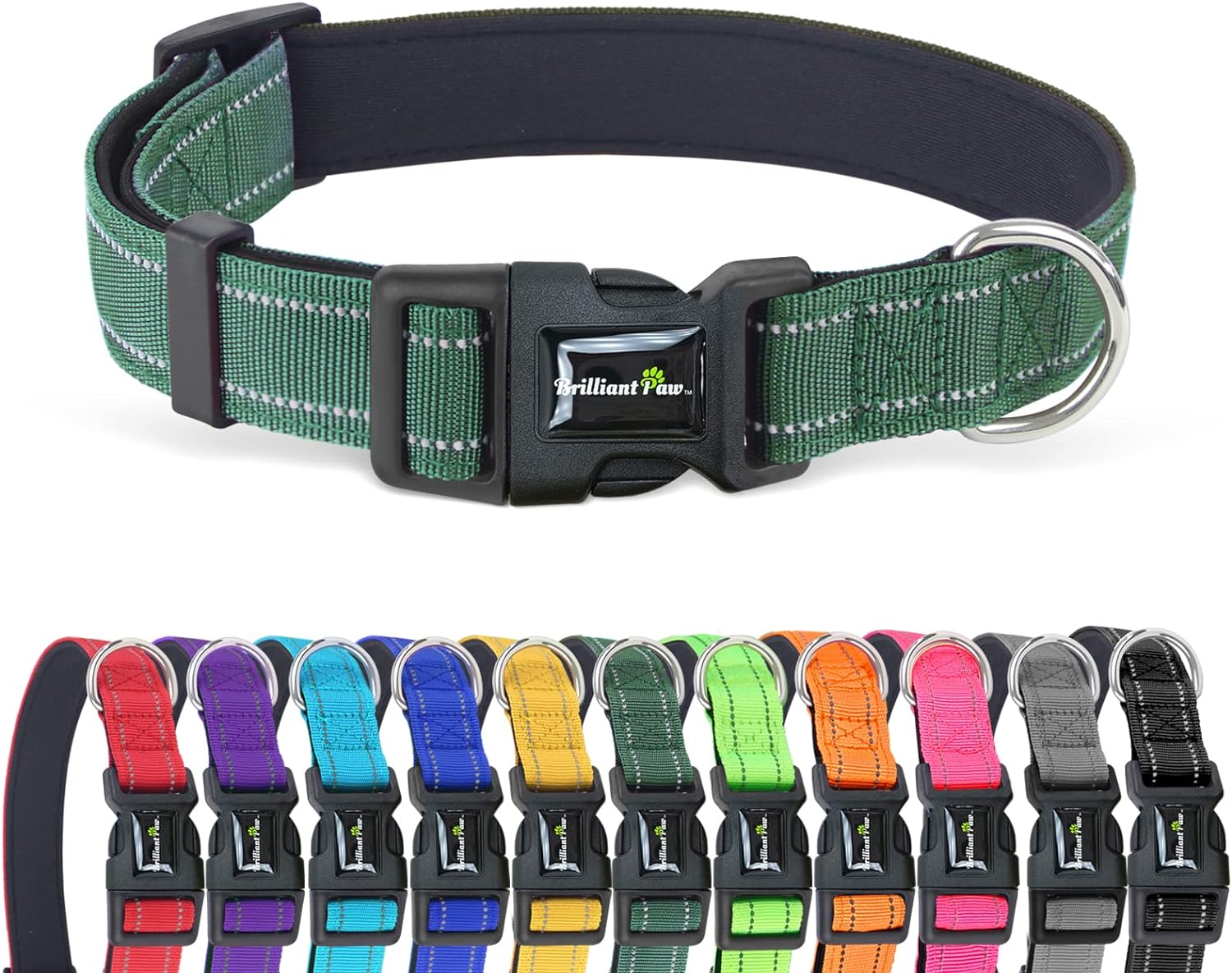 Reflective Dog Collar 7-11in